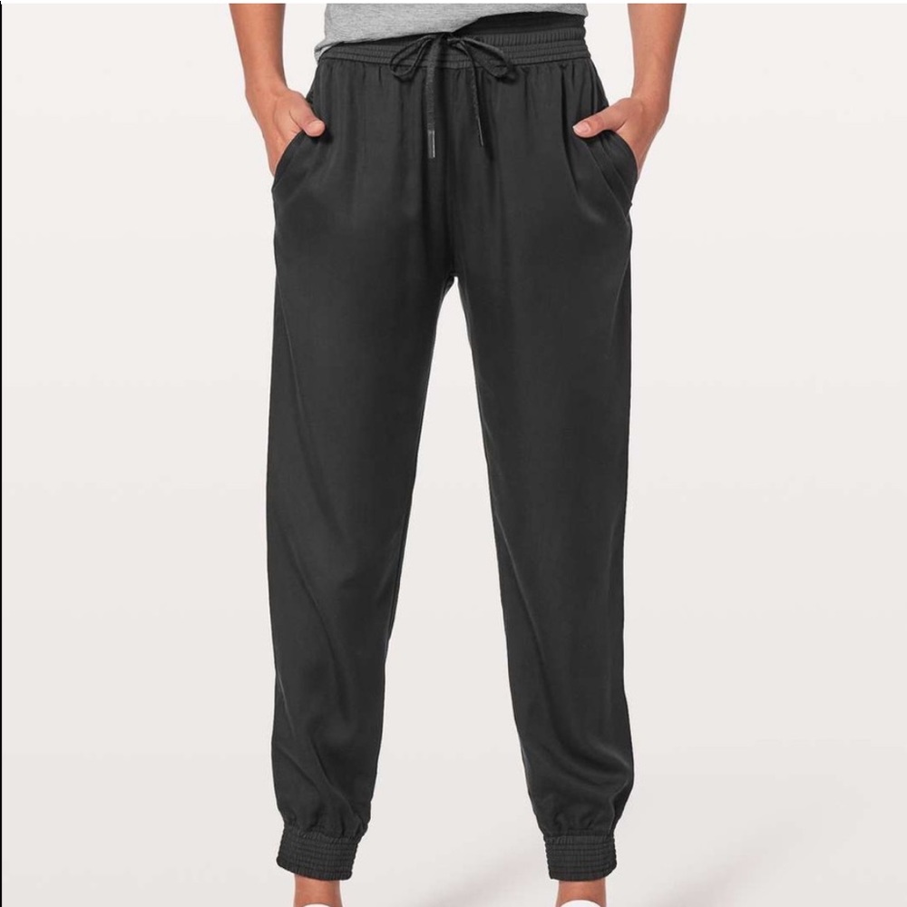 Lululemon - Ease of Mind Black Jogger Pants